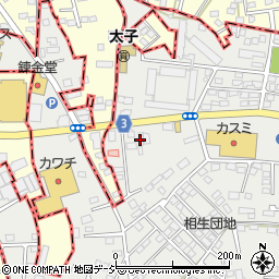 桐生ガス株式会社　相生支店周辺の地図