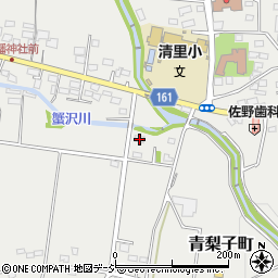 群馬県前橋市青梨子町694-2周辺の地図