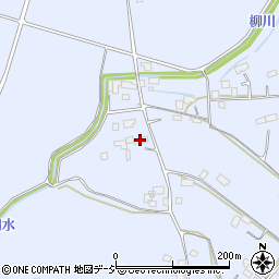 栃木県真岡市東大島1602周辺の地図