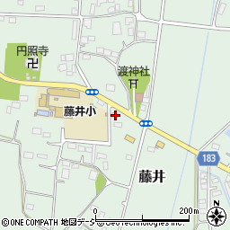 栃木県下都賀郡壬生町藤井1283-6周辺の地図