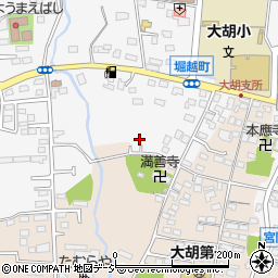 群馬県前橋市堀越町1056周辺の地図