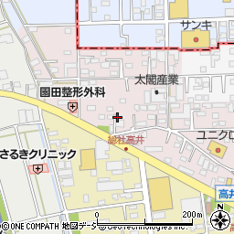 群馬県前橋市総社町高井99周辺の地図