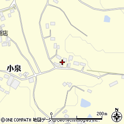 栃木県芳賀郡益子町小泉675周辺の地図