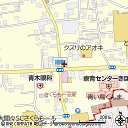 群馬県みどり市大間々町大間々383-6周辺の地図