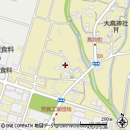 群馬県前橋市鳥取町91周辺の地図