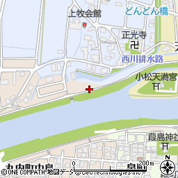 石川県小松市丸内町土形周辺の地図