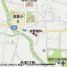 群馬県前橋市青梨子町563-1周辺の地図