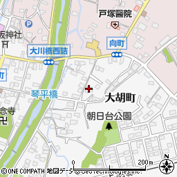 大胡電子株式会社周辺の地図