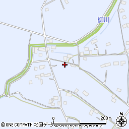 栃木県真岡市東大島1381周辺の地図