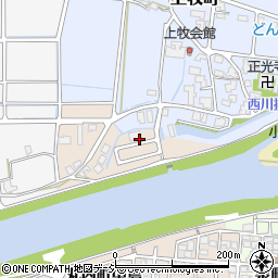 石川県小松市丸内町長土堤周辺の地図