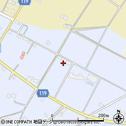 栃木県真岡市東大島707周辺の地図