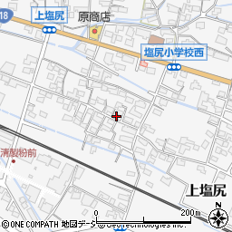 長野県上田市上塩尻周辺の地図