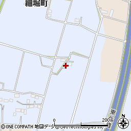 栃木県栃木市細堀町159周辺の地図