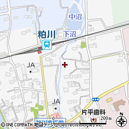 群馬県前橋市粕川町西田面周辺の地図