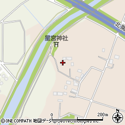 栃木県真岡市横田585周辺の地図