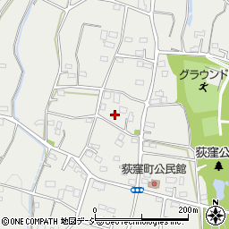 群馬県前橋市荻窪町297周辺の地図