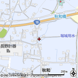 長野県上田市秋和1160-1周辺の地図