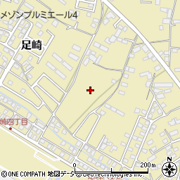 茨城県ひたちなか市足崎周辺の地図