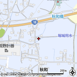 長野県上田市秋和1160-9周辺の地図