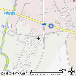群馬県前橋市荻窪町1341-6周辺の地図