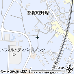栃木県栃木市都賀町升塚242周辺の地図