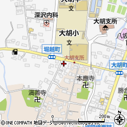 群馬県前橋市堀越町1066周辺の地図