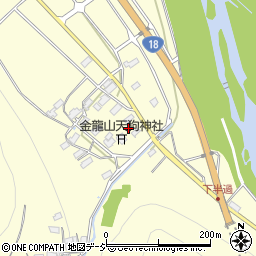 長野県上田市小泉（下半過）周辺の地図