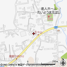 群馬県前橋市堀越町933周辺の地図