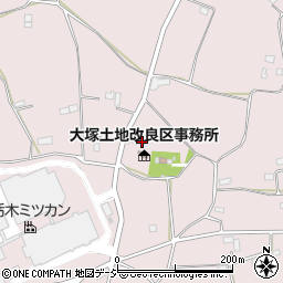 栃木県栃木市大塚町2520周辺の地図