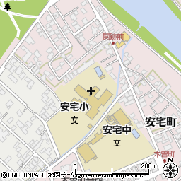 石川県小松市安宅町安宅林周辺の地図