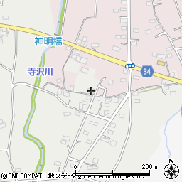 群馬県前橋市荻窪町1336周辺の地図