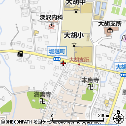 群馬県前橋市堀越町1067周辺の地図