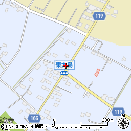 栃木県真岡市東大島1449周辺の地図
