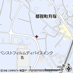 栃木県栃木市都賀町升塚506-2周辺の地図