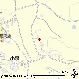 栃木県芳賀郡益子町小泉679-2周辺の地図