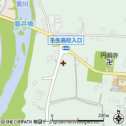 栃木県下都賀郡壬生町藤井1215周辺の地図