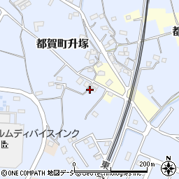 栃木県栃木市都賀町升塚509-3周辺の地図
