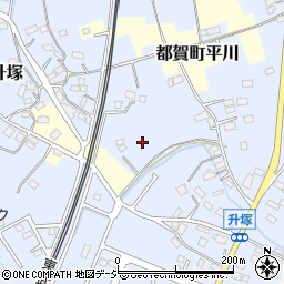栃木県栃木市都賀町升塚631周辺の地図