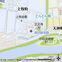 石川県小松市上牧町ロ122-1周辺の地図
