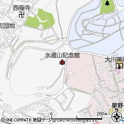 桐生市役所　桐生市水道局水道山記念館周辺の地図