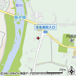 栃木県下都賀郡壬生町藤井1208周辺の地図