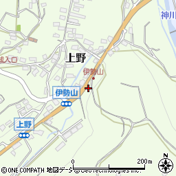 長野県上田市上野伊勢山周辺の地図