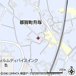 栃木県栃木市都賀町升塚508周辺の地図