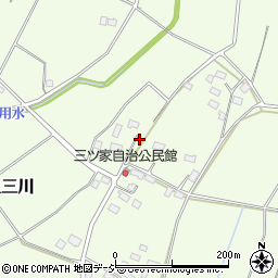 栃木県河内郡上三川町上三川261周辺の地図