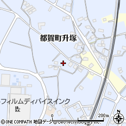 栃木県栃木市都賀町升塚508-3周辺の地図
