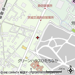 フットアップ勝田店周辺の地図