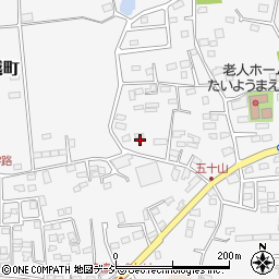 群馬県前橋市堀越町952周辺の地図