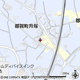 栃木県栃木市都賀町升塚519-2周辺の地図
