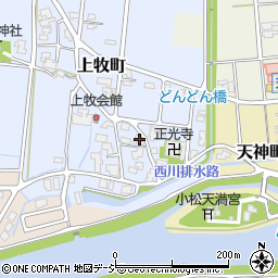 石川県小松市上牧町ロ102周辺の地図