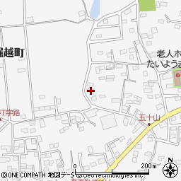 群馬県前橋市堀越町955周辺の地図